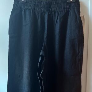 Old Navy High-Waisted Linen-Blend Straight Pants